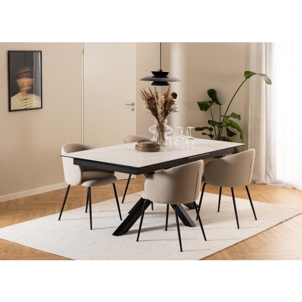 Krzesło Eleanor beżowe - ACTONA